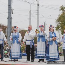 Дворец культуры «Фестивальный» на сельскохозяйственной ярмарке.
